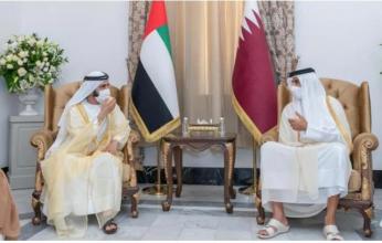 محمد بن راشد: أمير قطر شقيق وصديق