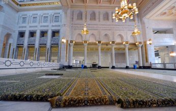 وصول عدد المصلين في المسجد النبوي لأكثر من 81 مليون مصلٍ منذ بداية شهر محرم لهذا العام