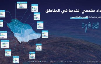 خدمات الجيل الخامس تصل إلى 60 محافظة بالسعودية