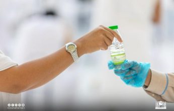 اكثر من ٢ مليون عبوة من ماء زمزم توزع على المصلين بالمسجد النبوي خلال الربع الأول من هذا العام