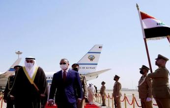 رئيس الوزراء الكويتى يصل العراق للمشاركة فى مؤتمر بغداد