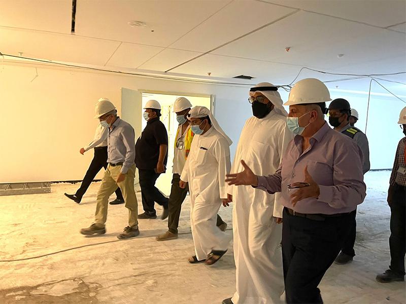 وزير الصحة بالكويت يتفقد مشروع مستشفى الفروانية الجديد 2 khaligyoun97014