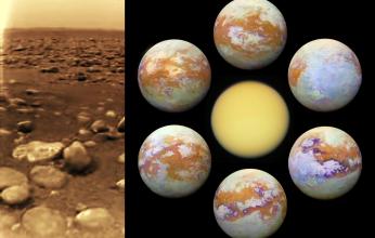 تاريخ أستكشاف قمر تايتن التابع لكوكب زحل