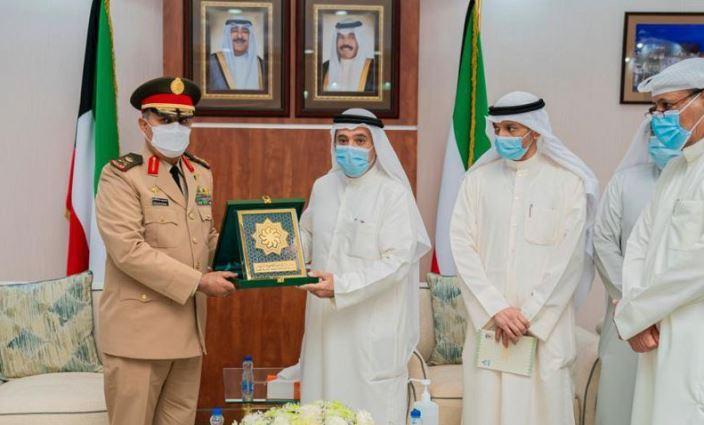 وزارة الإعلام الكويتية تستقبل أمين عام التحالف الإسلامي العسكري السعودي وزارة الإعلام الكويتية تستقبل أمين عام التحالف الإسلامي العسكري السعودي