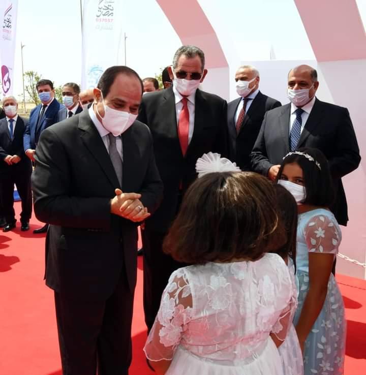 السيسي يطلق قافلة «أبواب الخير» لرعاية مليون مصري 6 khaligyoun62540