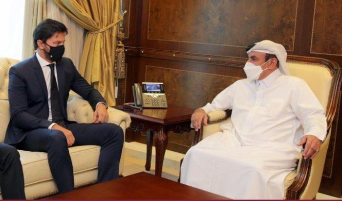 وزير المواصلات القطري يلتقي نظيره البرازيلي وزير المواصلات القطري يلتقي نظيره البرازيلي