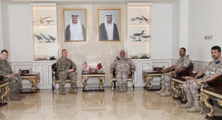رئيس الأركان القطري يلتقي قائد القيادة الجوية المركزية الأمريكية رئيس الأركان القطري يلتقي قائد القيادة الجوية المركزية الأمريكية