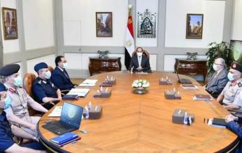 السيسي يستعرض مشروع "مستقبل مصر" لزراعة ٢، ٢مليون فدان