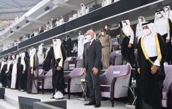أمير قطر يشهد المباراة الختامية لكرة القدم على "كأس الأمير 2021"
