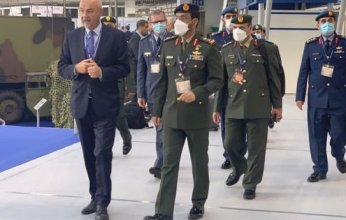 الدفاع الإماراتية تشارك في المعرض الدولي للأسلحة والمعدات الصربي