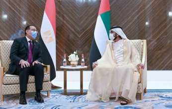 حاكم دبي يستقبل رئيس الوزراء المصري بمقر إكسبو 2020 دبي