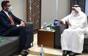 الدكتور الربيعة يلتقي رئيس البعثة الإقليمية للجنة الدولية للصليب الأحمر