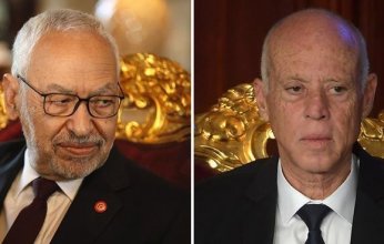 الرئيس التونسي يقيل رئيس البرلمان راشد الغنوشي