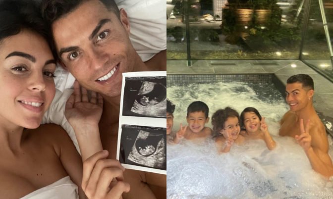 كريستيانو وجورجينا _ كريستيانو واولاده