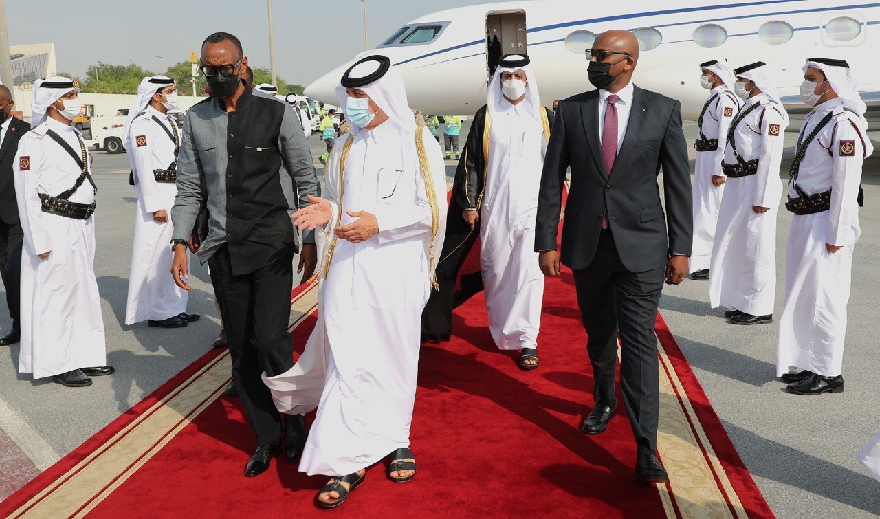 الرئيس الرواندي يصل الى الدوحة الرئيس الرواندي يصل الى الدوحة