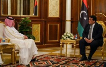 المنفي يلتقي وزير الدولة للشؤون الخارجية القطرية