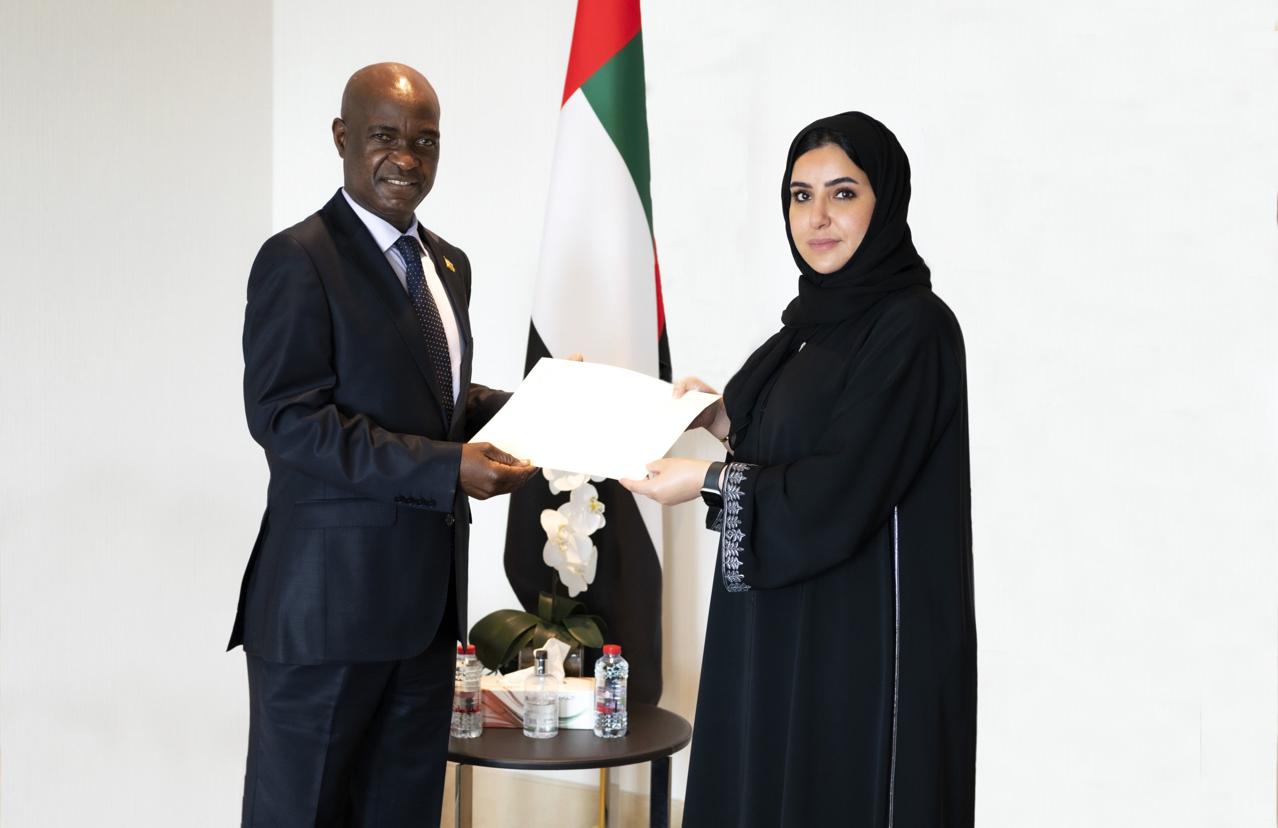 الخارجية الإماراتية تتسلم أوراق اعتماد سفير زيمبابوي الخارجية الإماراتية تتسلم أوراق اعتماد سفير زيمبابوي
