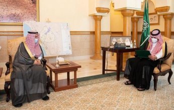 أمير مكة بالنيابة يلتقي مدير فرع وزارة النقل بالمنطقة