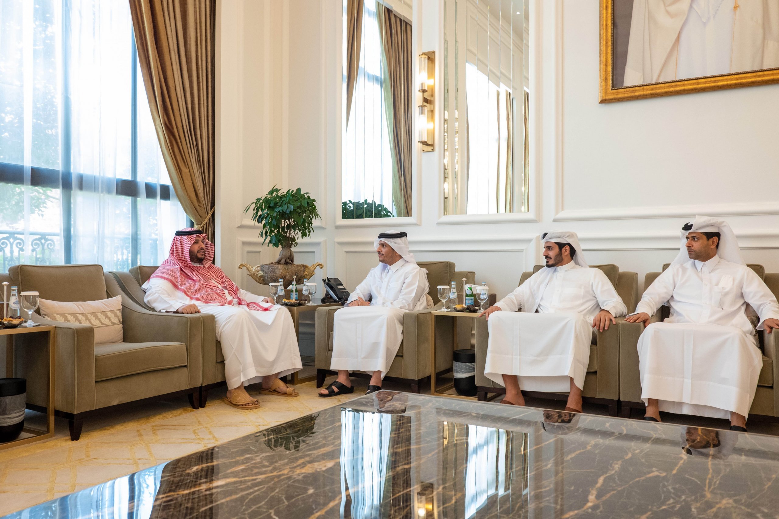 لقاء "سعودي قطري" لبحث سبل التعاون بين البلدين لقاء "سعودي قطري" لبحث سبل التعاون بين البلدين