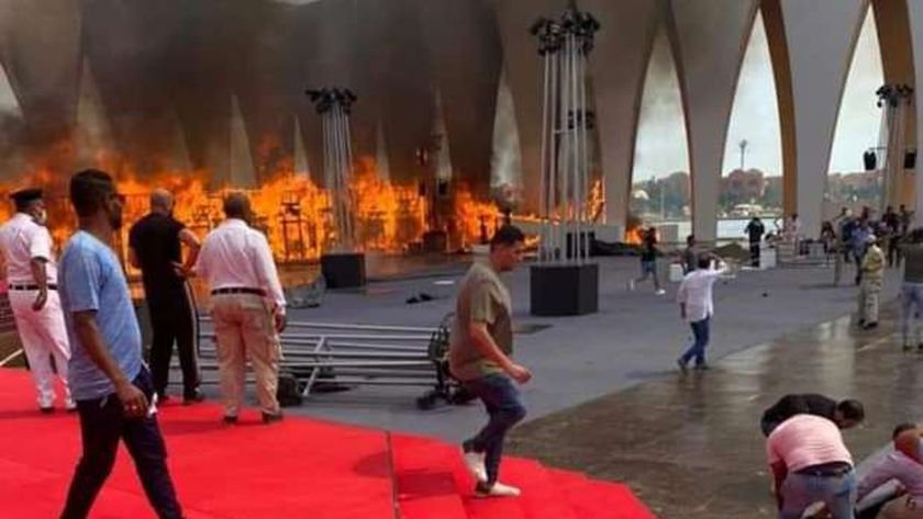 حريق مهرجان الجونة السينمائي