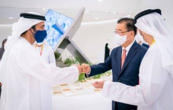 في إكسبو 2020.. وزير خارجية الإمارات يستقبل نظيره الكوري