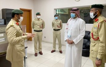 وفد الداخلية السعودية يطلع على الهيكل التنظيمي لشرطة دبي