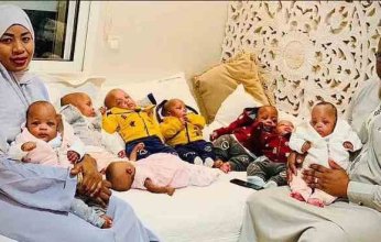 امرأة تحطم الأرقام القياسية بإنجابها 9 توائم دفعة واحدة