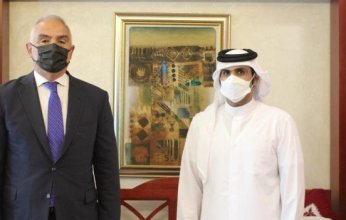 وزير الثقافة القطرية يلتقي نظيره التركي