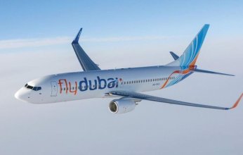 فلاي دبي تشارك في دبي للطيران بإحدى طائراتها