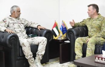 قائد العمليات المشتركة الإماراتية يلتقي نظيره الأسترالي