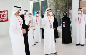 خالد بن محمد بن زايد يزور جناح الشباب في معرض "إكسبو 2020 دبي"