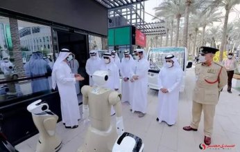 الفريق ضاحي خلفان يفتتح منصة إدارة أمن المواصلات في مقر إكسبو 2020