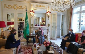 سمو وزير الخارجية يترأس وفد المملكة في منتدى باريس للسلام