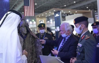 جولة تفقدية لقائد القوات البريه لمعرض دبي الدولي للطيران