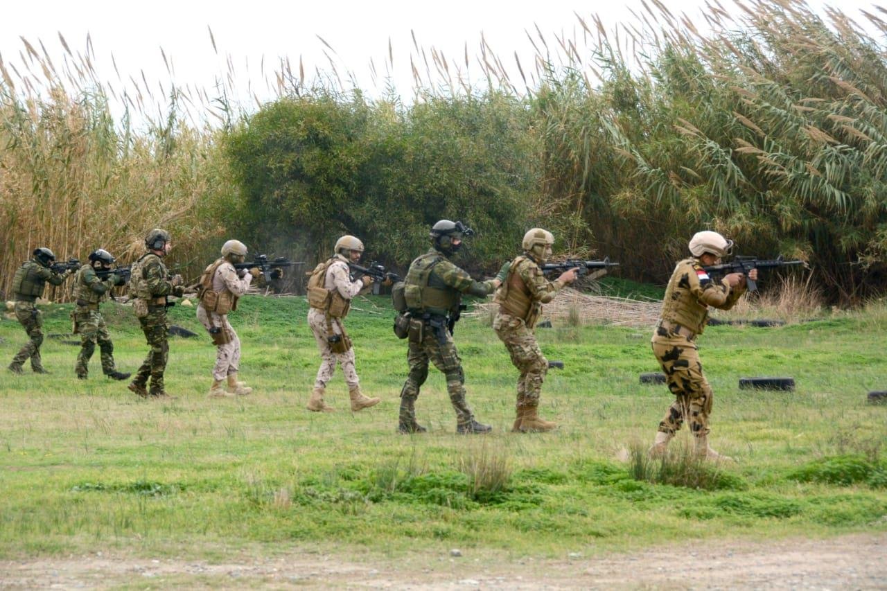 القوات المصرية المشاركة في التدريب العسكري المشترك ميدوزا -11