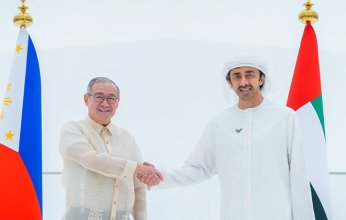 وزير الخارجية الإماراتي يستقبل نظيره الفلبيني