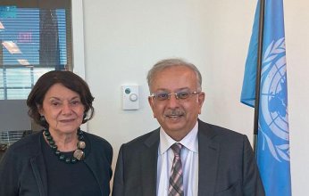 السفير المعلمي يلتقي بوكيلة الأمين العام للأمم المتحدة للشؤون السياسية وبناء السلام