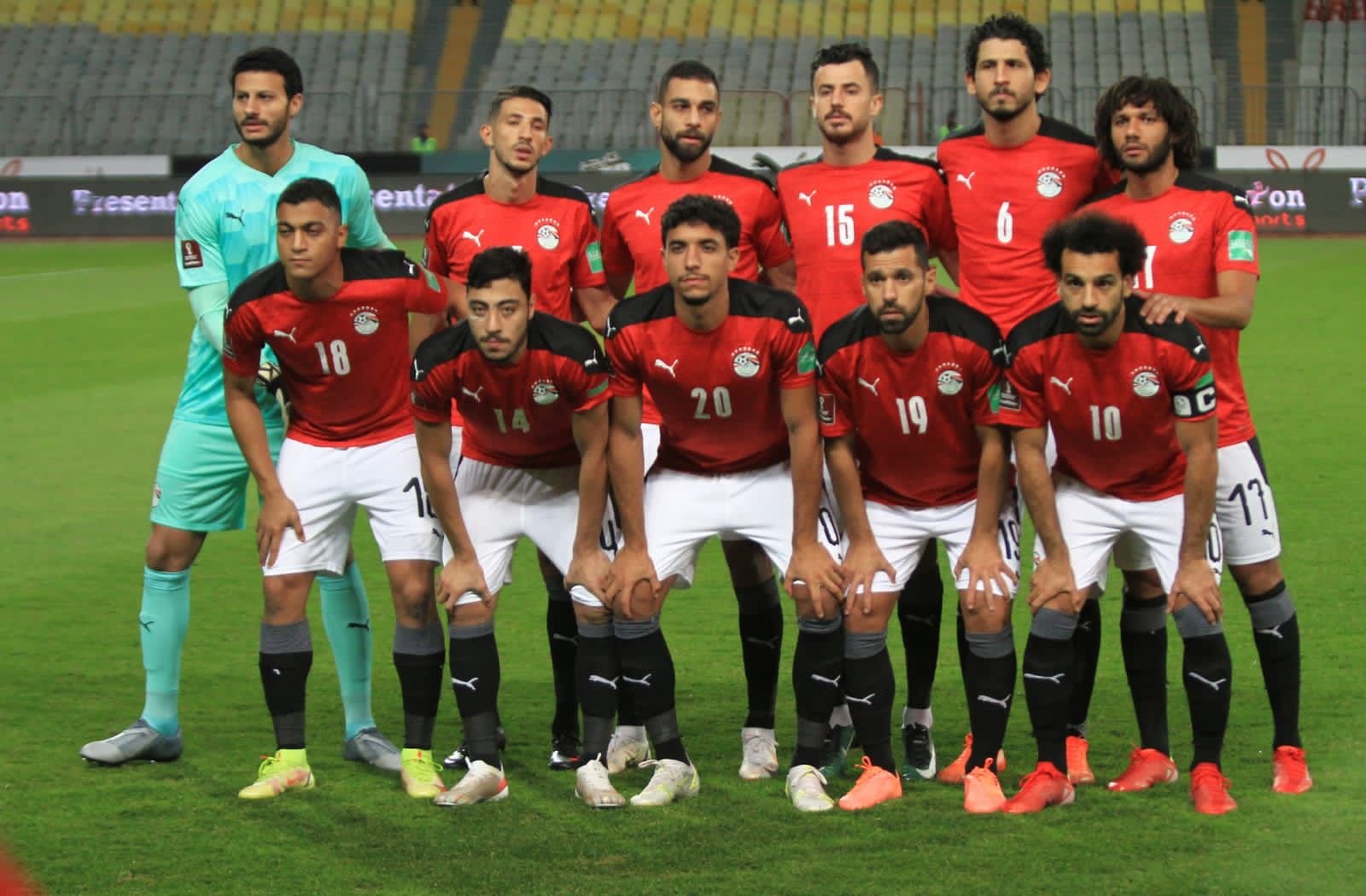 تشكيل منتخب مصر الرسمي أمام الجابون تشكيل منتخب مصر الرسمي أمام الجابون