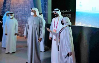 ولي عهد ابوظبي يزور جناحي الكويت وقطر في اكسبو 2020