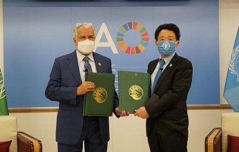 الدكتور الربيعة يوقّع اتفاقيتين مشتركتين مع منظمة الأغذية والزراعة للأمم المتحدة (الفاو) في روما