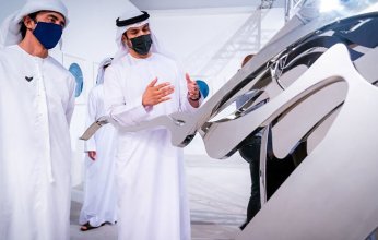 عبد الله بن زايد يزور معرض "فن أبوظبي"