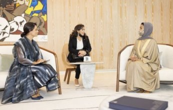 الشيخة موزا تلتقي حرم رئيس جمهورية البرازيل