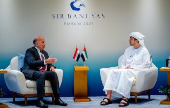عبد الله بن زايد يستقبل وزير خارجية العراق