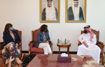 وزير خارجة قطر يلتقي نائب وزير خارجية كندا