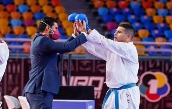 تتويج يوسف بدوي بالذهبية في بطولة العالم للكاراتية بدبي