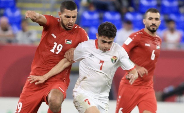 الاردن يفوز على فلسطين بخماسية ويتأهل للدور ربع النهائي في كأس العرب الاردن يفوز على فلسطين بخماسية ويتأهل للدور ربع النهائي في كأس العرب