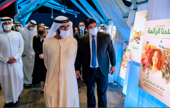 حاكم دبي يلتقي رئيس كوستاريكا في إكسبو 2020 دبي