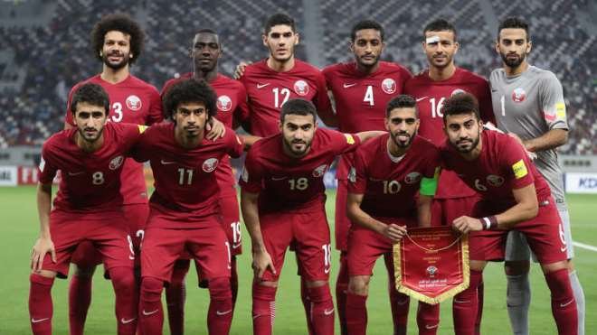 منتخب قطر يتأهل لربع نهائي كأس العرب بالفوز على عمان "2-1" منتخب قطر يتأهل لربع نهائي كأس العرب بالفوز على عمان "2-1"