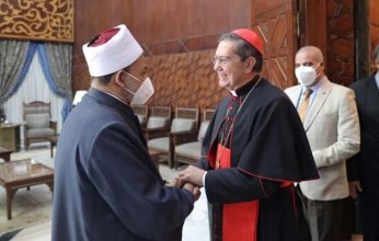 شيخ الأزهر يستقبل رئيس المجلس البابوي لحوار الأديان بالفاتيكان