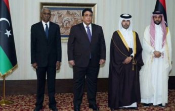 المنفي يتسلم أوراق اعتماد عدد من السفراء الجدد لدى ليبيا